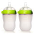 8-Ounce Baby Bottles in Green